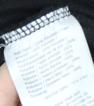 Regatta Black Fleece Sweatshirt Unisex Adults Size 8