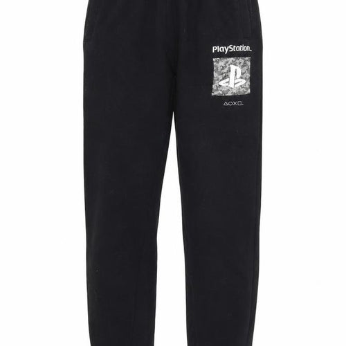 PlayStation Boys Black Jogger Trousers 12-13 Years - Gaming Theme