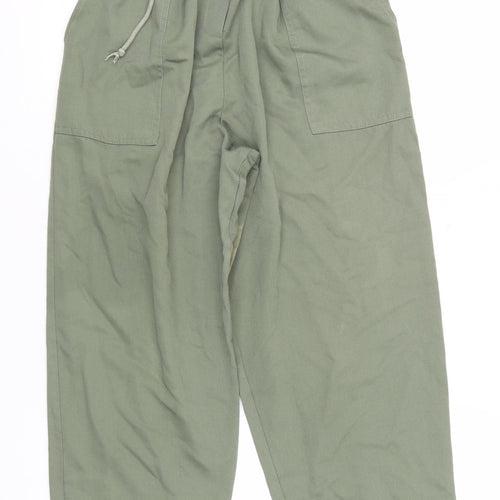 Bon Marché Women's Green Cargo Trousers Size 24