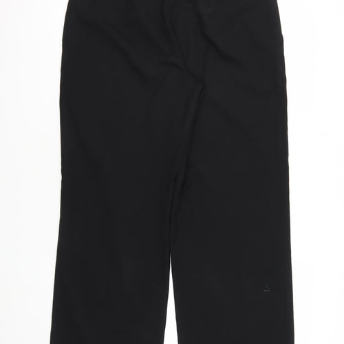 Next Women's Black Regular Fit Trousers Size 12