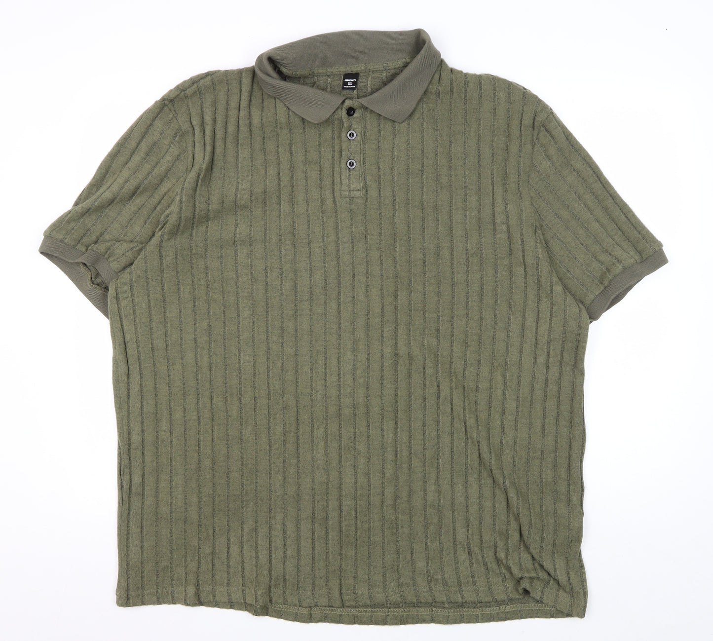 Manfinity Men’s 3XL Green Polo Shirt