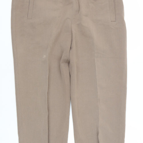 Eastex Women's Beige Trousers Size 16 Straight Leg