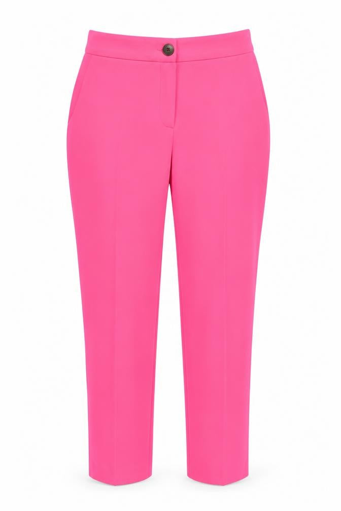 Front view of JD Williams Women's Pink Trousers, size 12