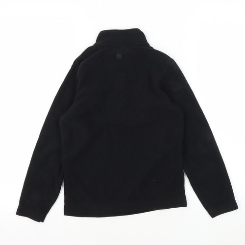 Mountain Warehouse Girls Black Fleece Pullover, 8 Years