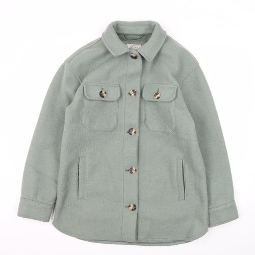 Fat Face Women's Green Jacket UK 12 Casual Style