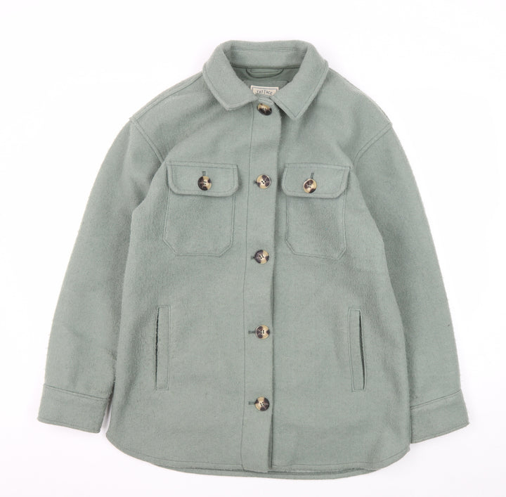Fat Face Women's Green Jacket UK 12 Casual Style