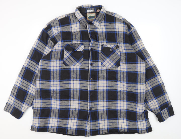 Northern Lakes Men's Blue Check Quilted Jacket 2XL