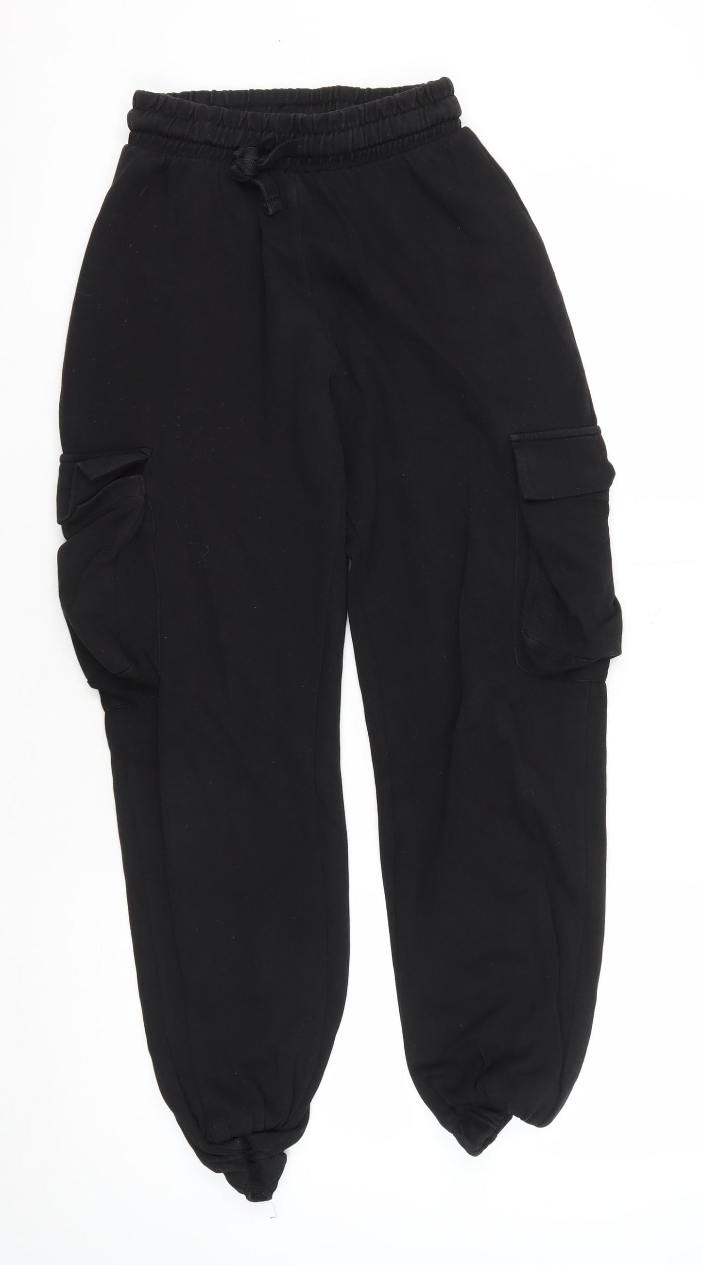 Zara Women's Black Joggers, Size S, Regular Fit