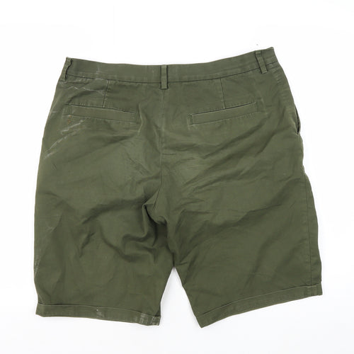COS Men's Green Shorts, Size 40, Zip Closure