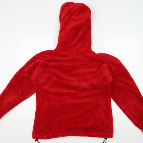 RMDY Men's Red Pullover Hoodie M Fleece Logo