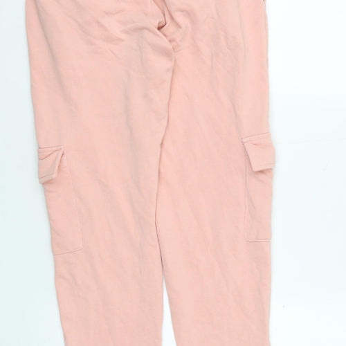 Aero Women's Pink Jogger Trousers Size M
