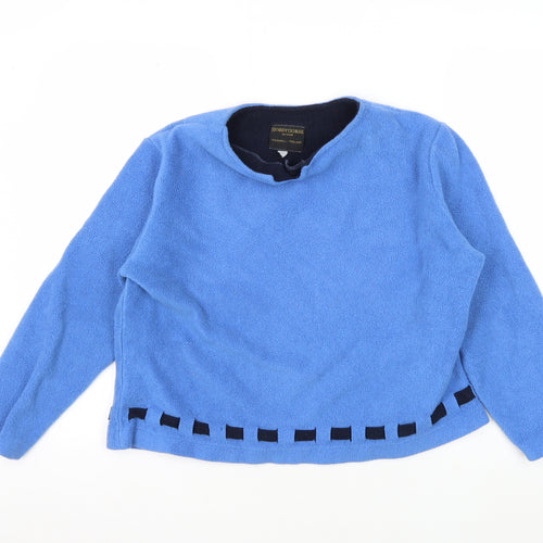 Hobbyhorse Women’s Blue Fleece Sweatshirt M