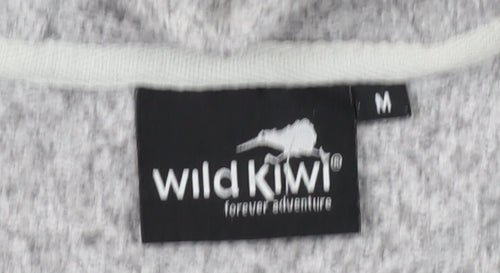 Wild Kiwi Grey Women's Basic Jacket, M, Hooded, Outdoor
