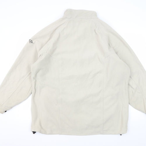 Regatta Beige Mid-Length Fleece Jacket S Unisex