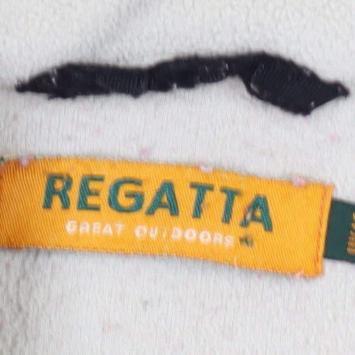 Regatta Beige Mid-Length Fleece Jacket S Unisex