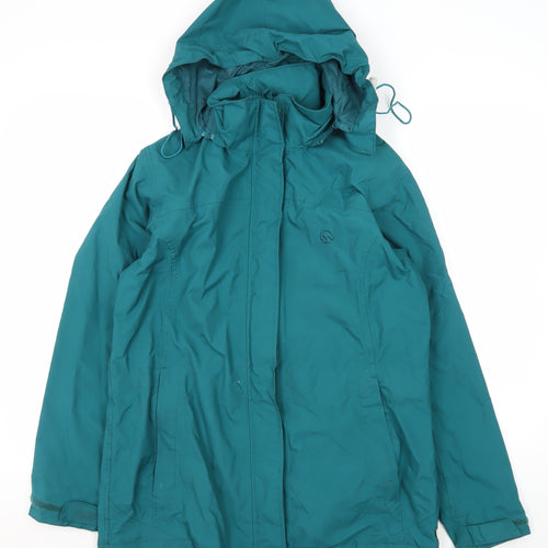 Hawkshead Active Women's Green Rain Jacket Size 12