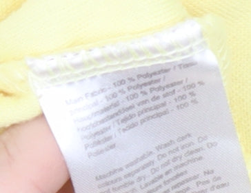 Regatta Women's Yellow Fleece Zip Sweatshirt Size 18