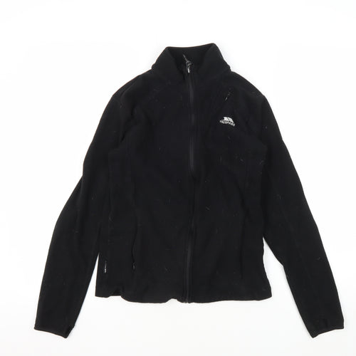 Trespass Women's Black Full Zip Jacket Size 10 Activewear