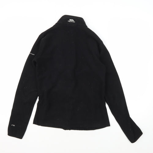 Trespass Women's Black Full Zip Jacket Size 10 Activewear