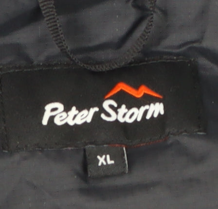 Peter Storm Men's Black XL Windbreaker Jacket