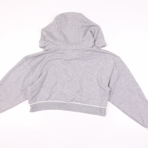Ivy Park Women's Grey XS Hooded Pullover Hoodie