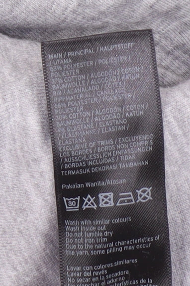 Ivy Park Women's Grey XS Hooded Pullover Hoodie