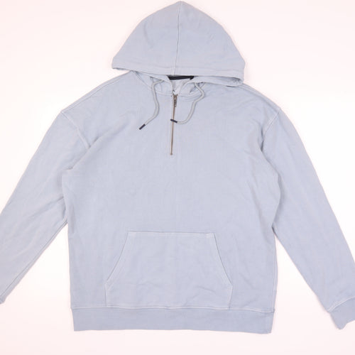 Boden Men's Blue Pullover Hoodie Size L