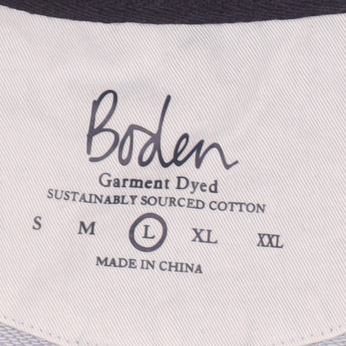 Boden Men's Blue Pullover Hoodie Size L