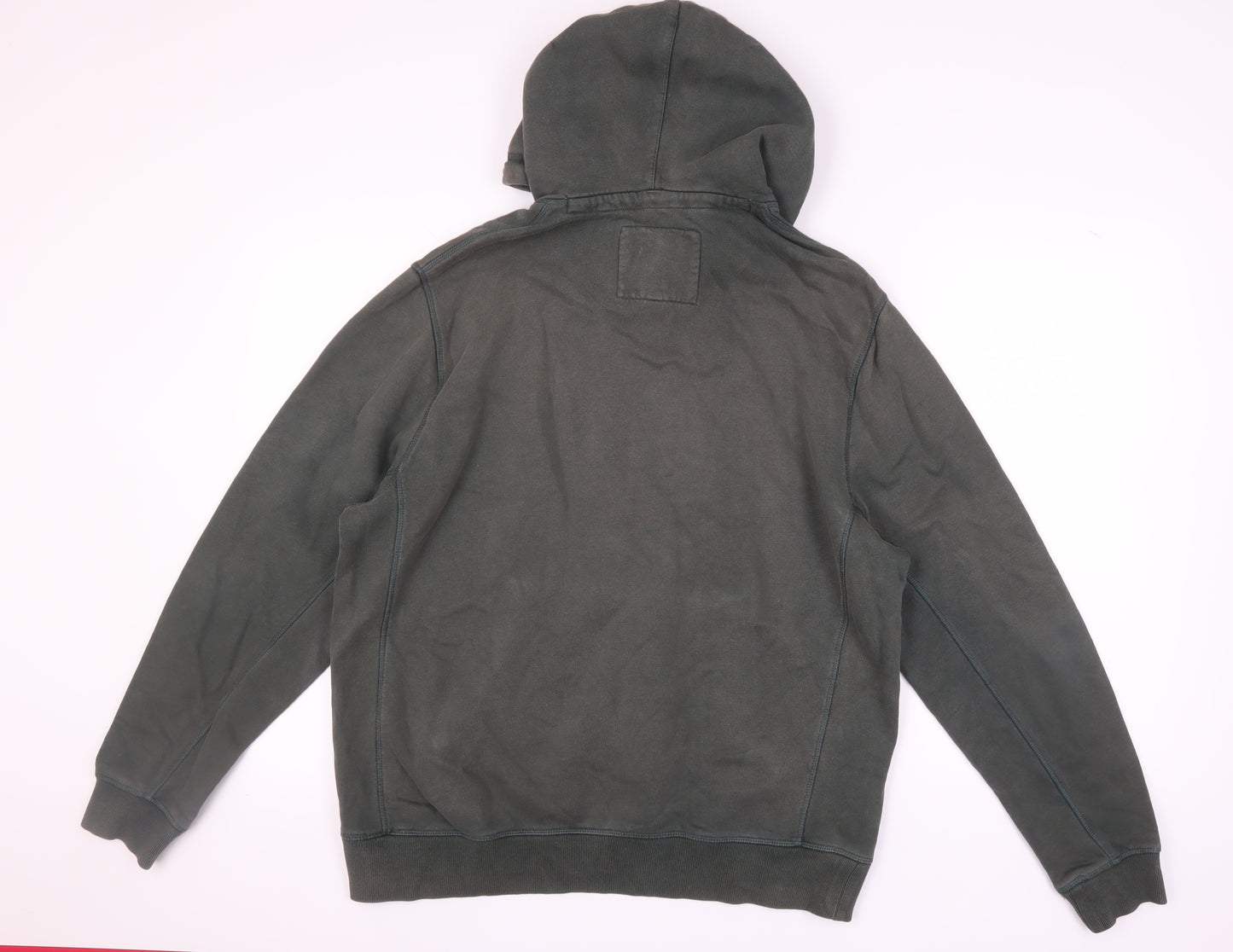 Jack Wills Men's Green Pullover Hoodie XL