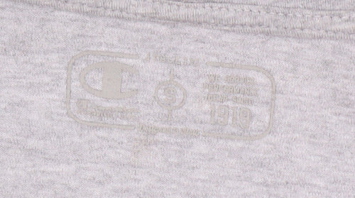 Champion Unisex Grey S Full Zip Hoodie