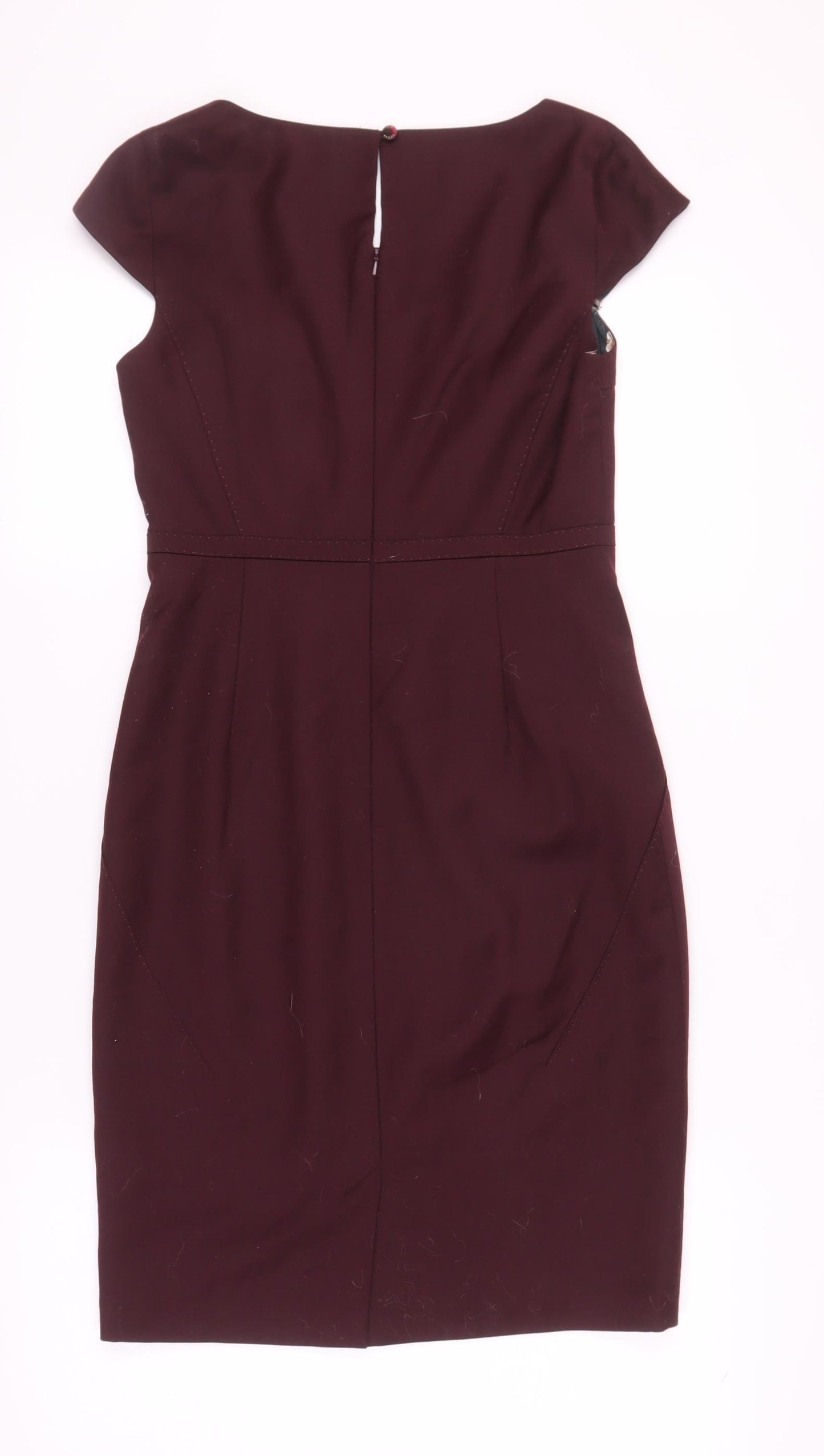Ted Baker Women's Purple Sheath Dress Size 6