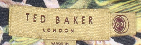 Ted Baker Women's Purple Sheath Dress Size 6