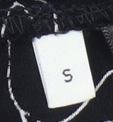 Whistles Women's Black Animal Print Shirt Dress S