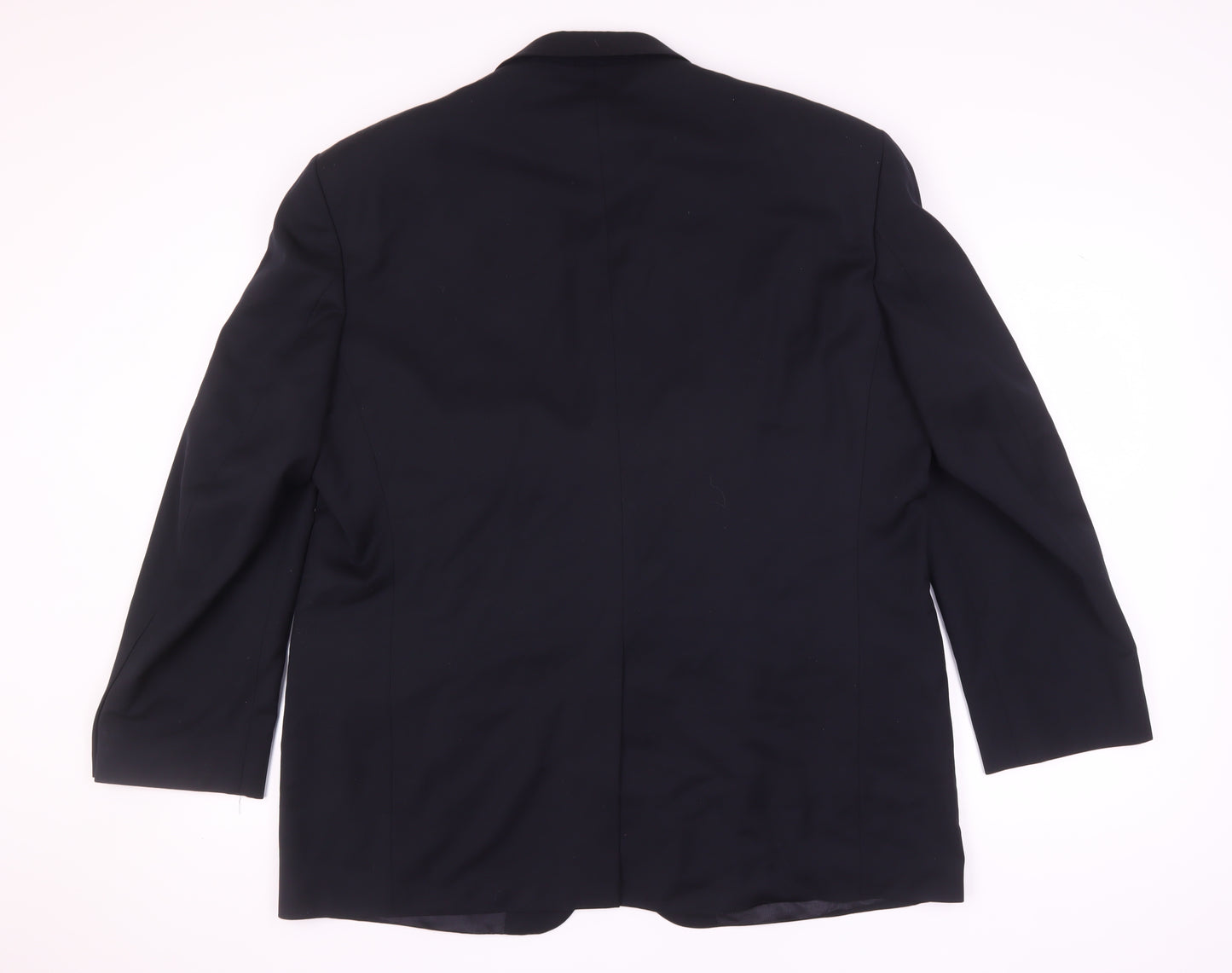 Marks and Spencer Men's Blue Wool Blazer, Size 48R