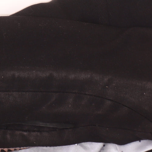 Principles Women's Black Regular Fit Notch Lapel Blazer