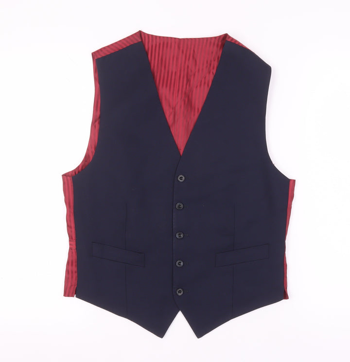 Marks and Spencer Men's Blue Waistcoat 36R