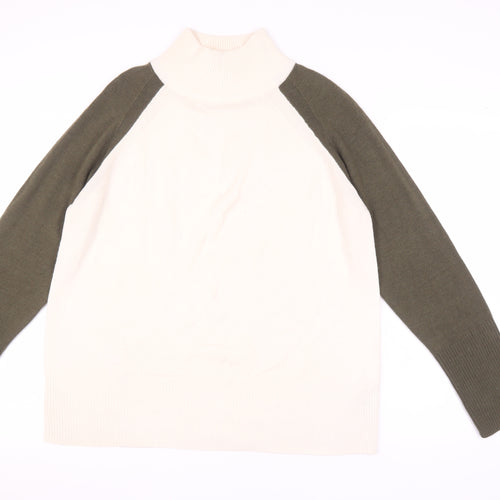 Marks and Spencer Women's Multicoloured Pullover Jumper M