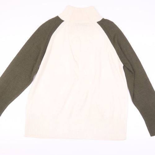 Marks and Spencer Women's Multicoloured Pullover Jumper M