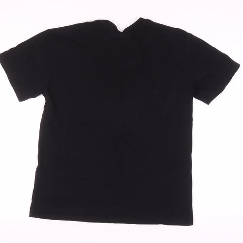 JK Attire Men's Black XS Graphic Print T-Shirt