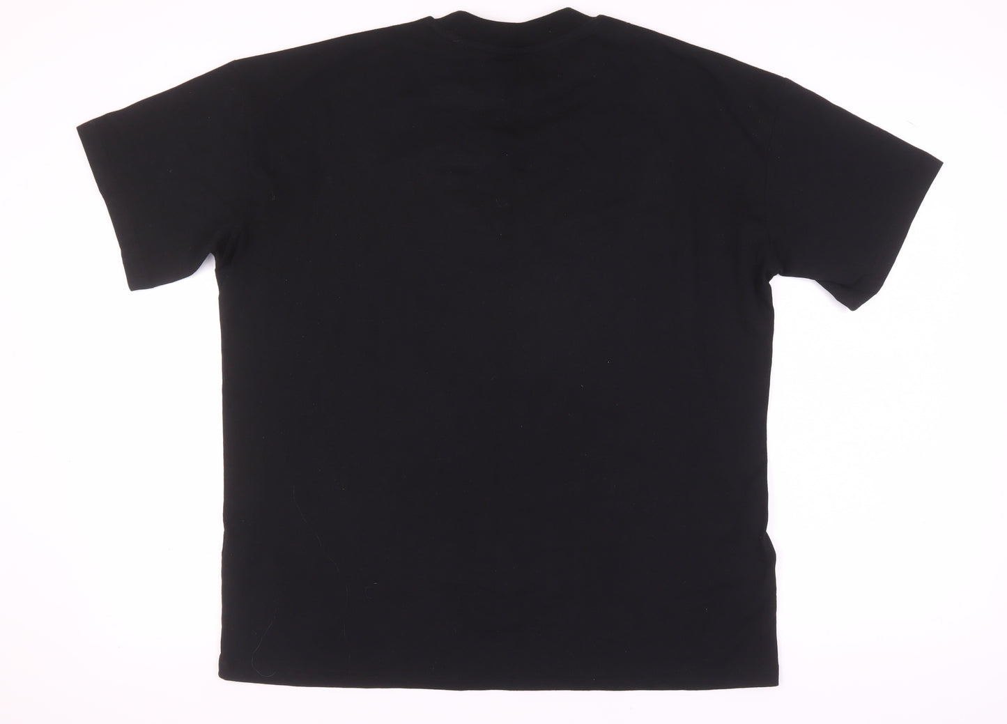 boohooMAN Black Crew Neck Men's T-Shirt, Size S