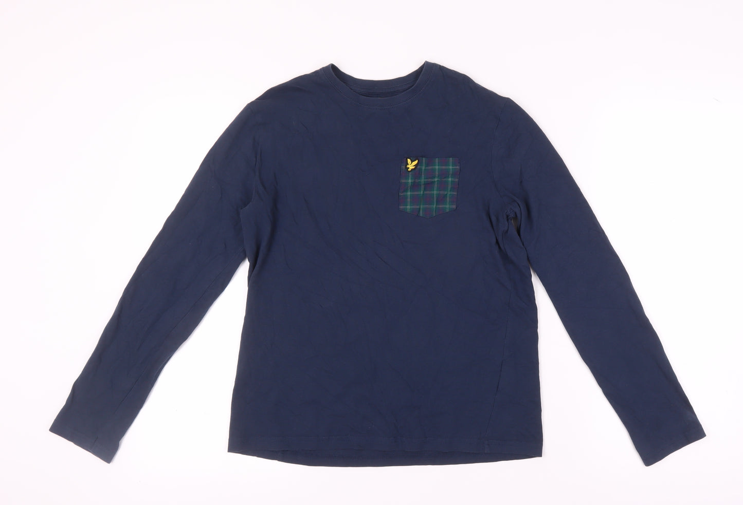 Lyle & Scott Boys Blue Pyjama Top 14-15 Years