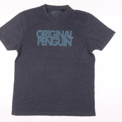 Original Penguin Men's Grey XL Graphic T-Shirt