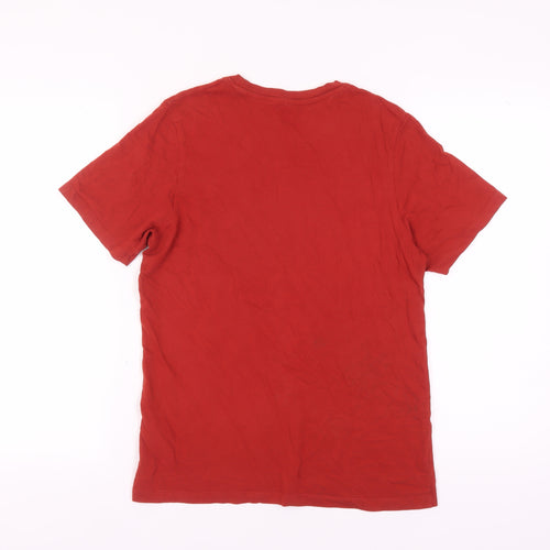 Jack & Jones Boys Red Graphic Print T-Shirt, 16 Years