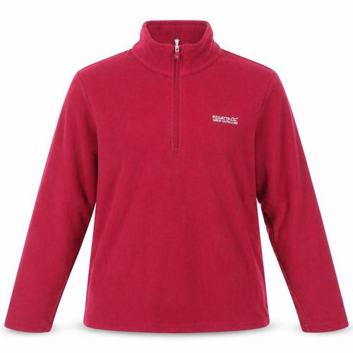 Regatta Women's Red Pullover Fleece Sweatshirt, Size 10