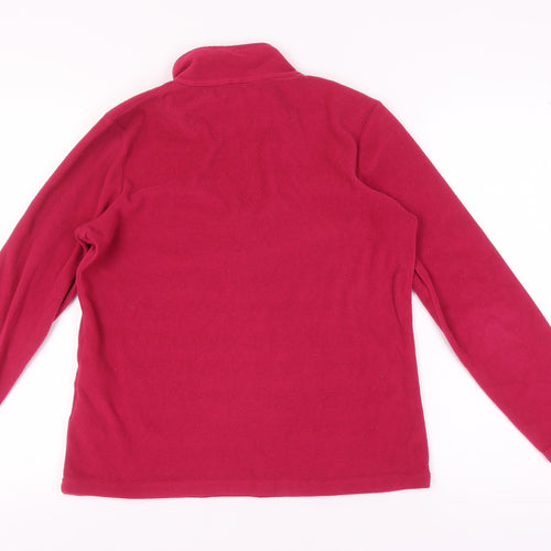 Regatta Women's Red Pullover Fleece Sweatshirt, Size 10