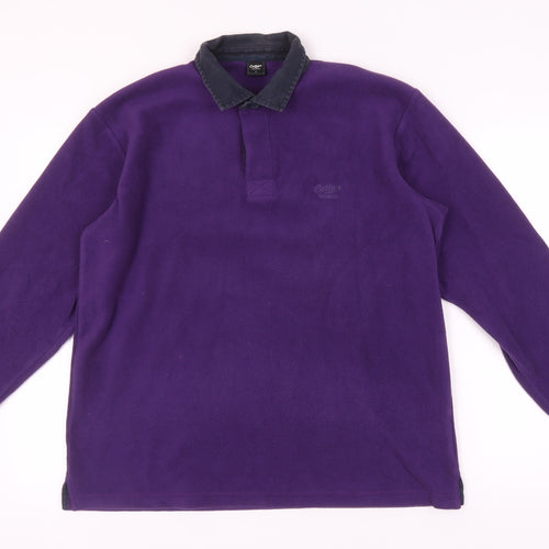 Cotton Traders Purple Unisex L Pullover Sweatshirt