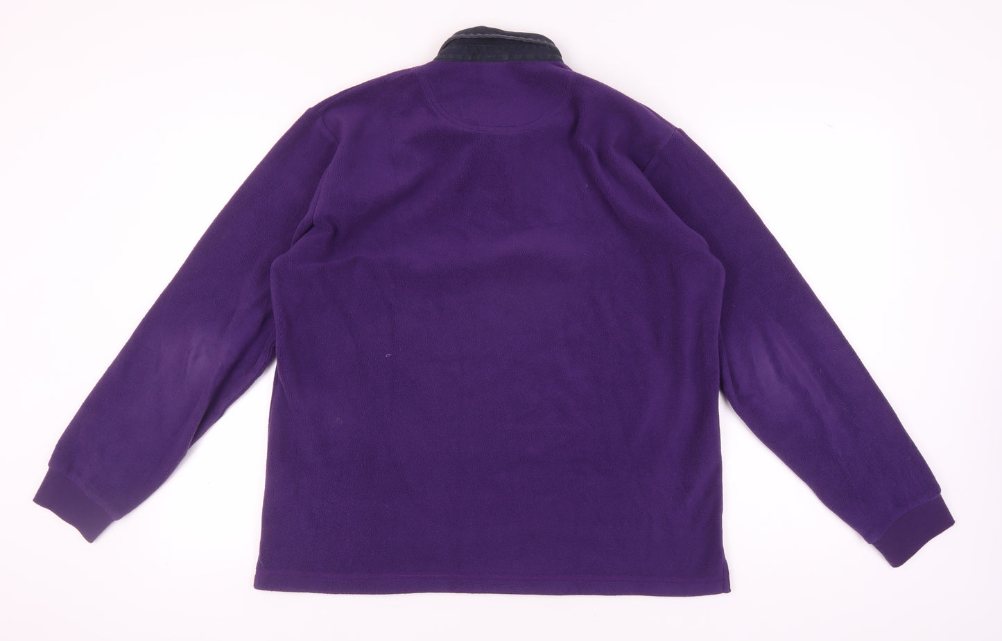 Cotton Traders Purple Unisex L Pullover Sweatshirt