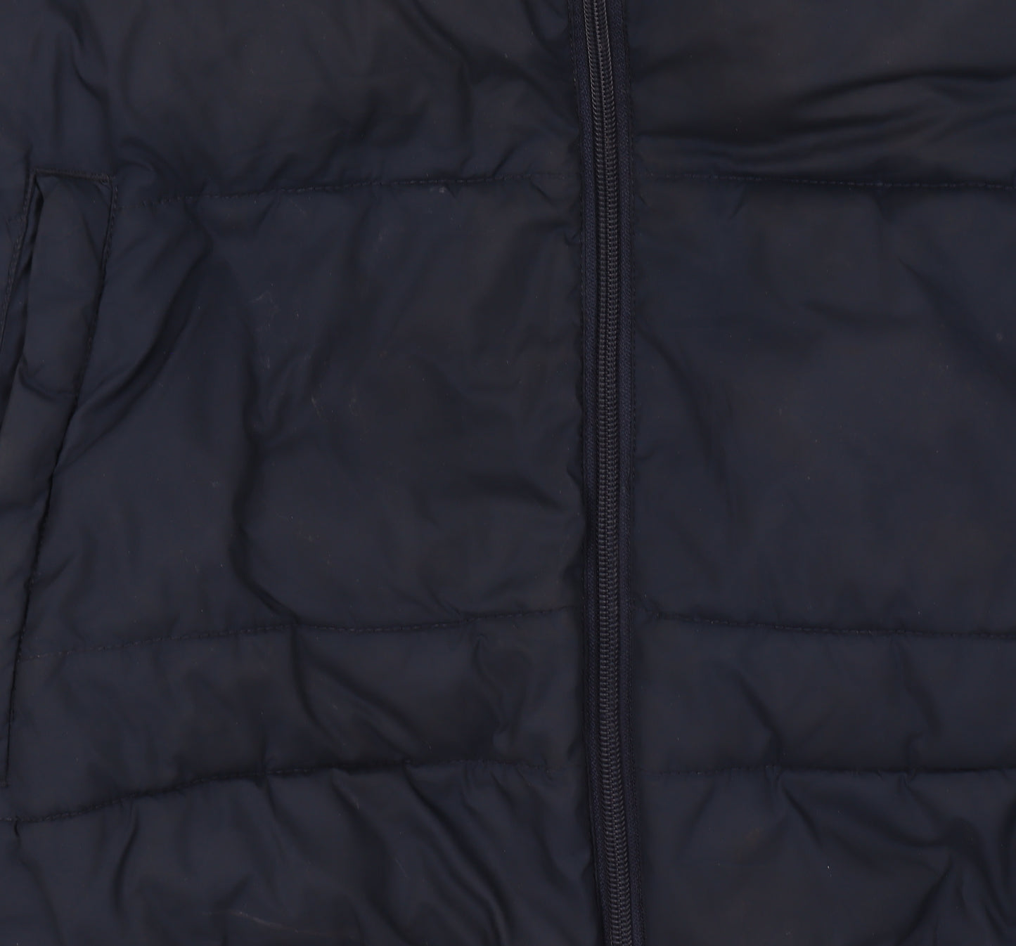 Jack & Jones Men's Blue Puffer Jacket, Size S