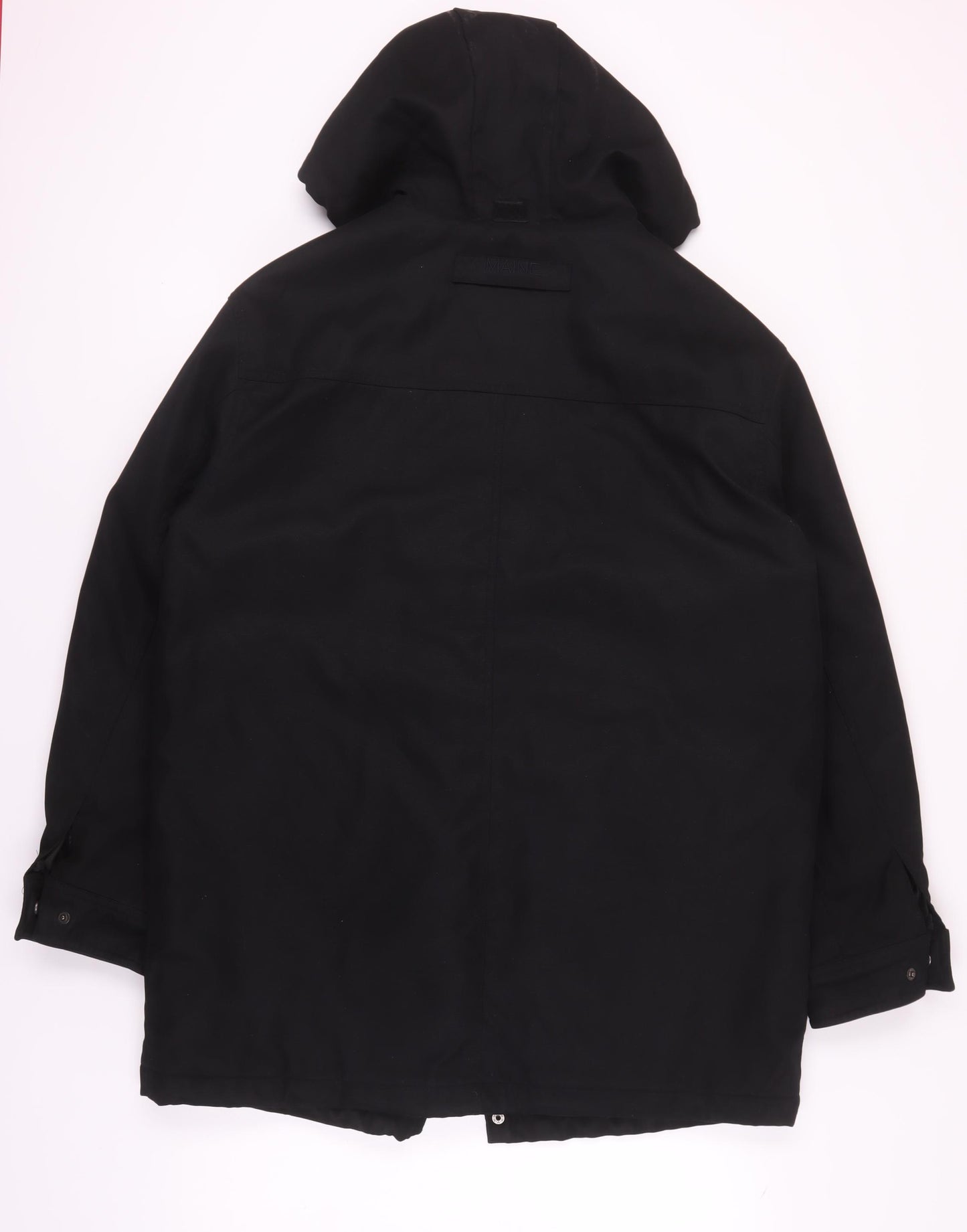 Debenhams Men's Black Parka Jacket L