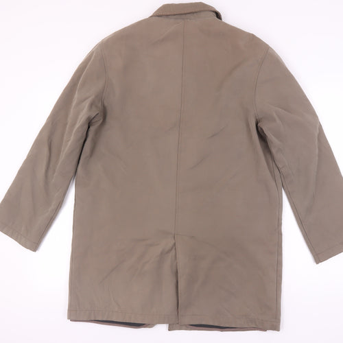 Austin Reed Men's Brown Overcoat - Size S